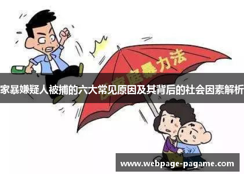 家暴嫌疑人被捕的六大常见原因及其背后的社会因素解析 家暴嫌疑人被捕的六大常见原因及其背后的社会因素解析